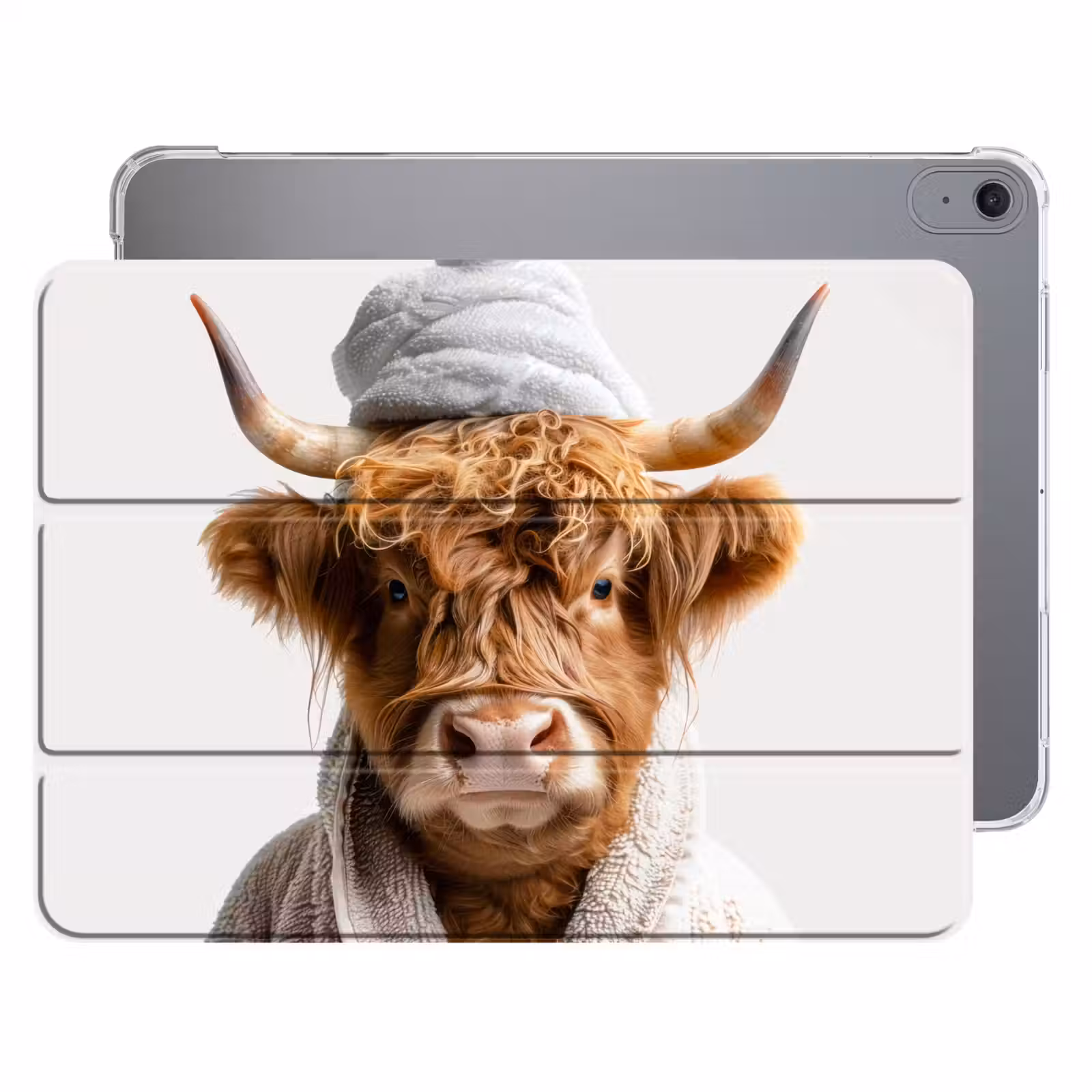 iPad hoes - Schotse hooglander - Badjas - Koe - Dieren — 1