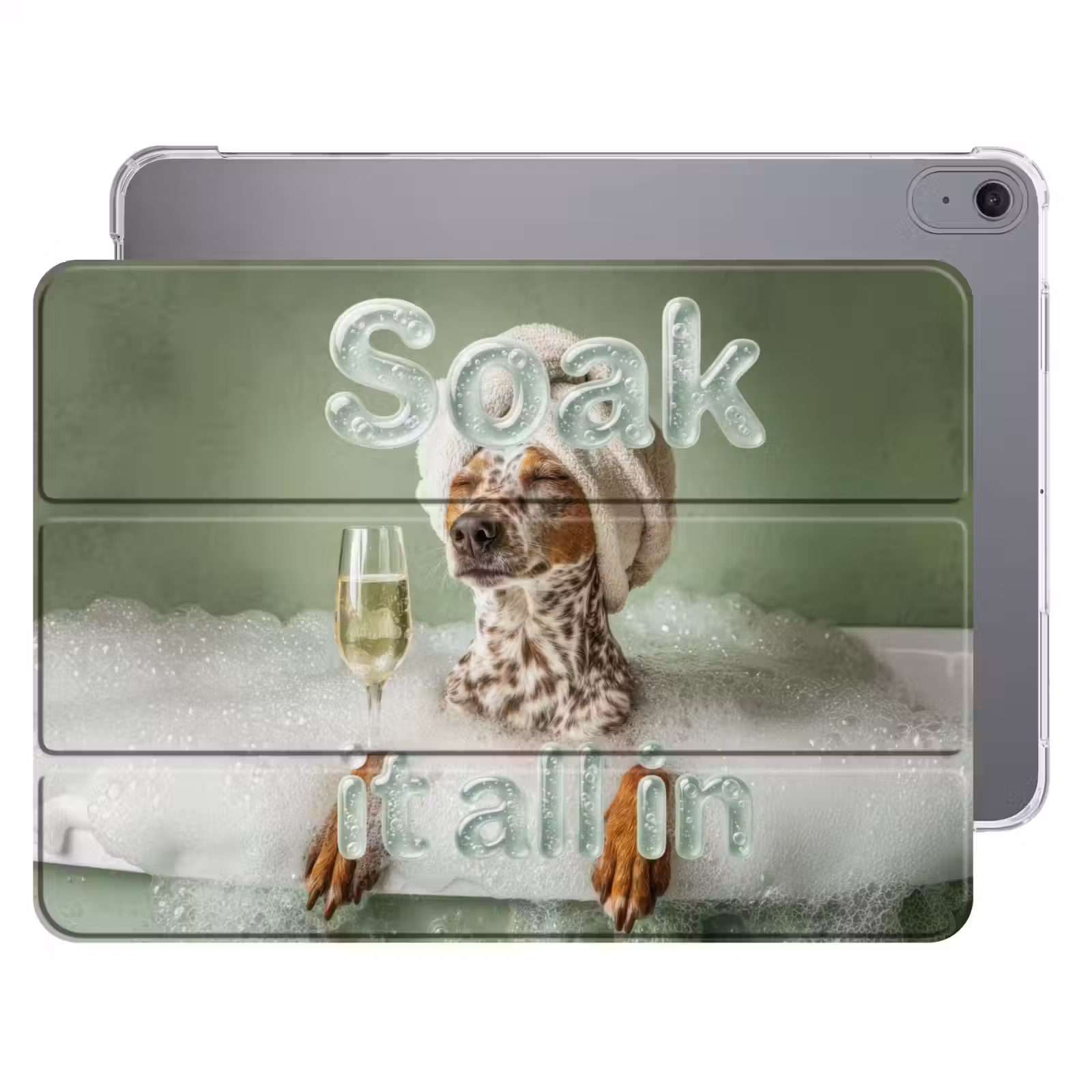 iPad hoes - Soak it all in - Hond - Bad — 1