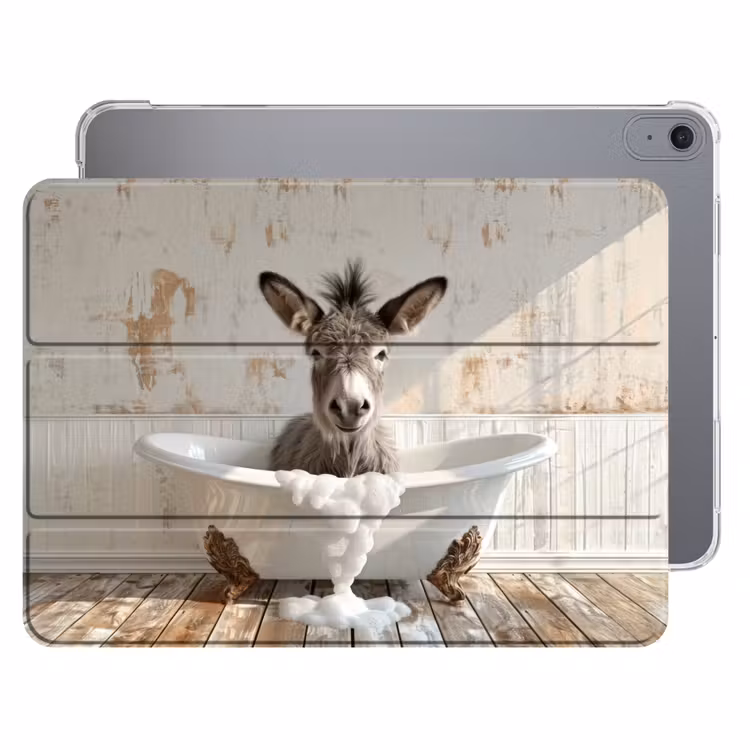 iPad hoes - Ezel - Dieren - Badkuip - Schuim — 1