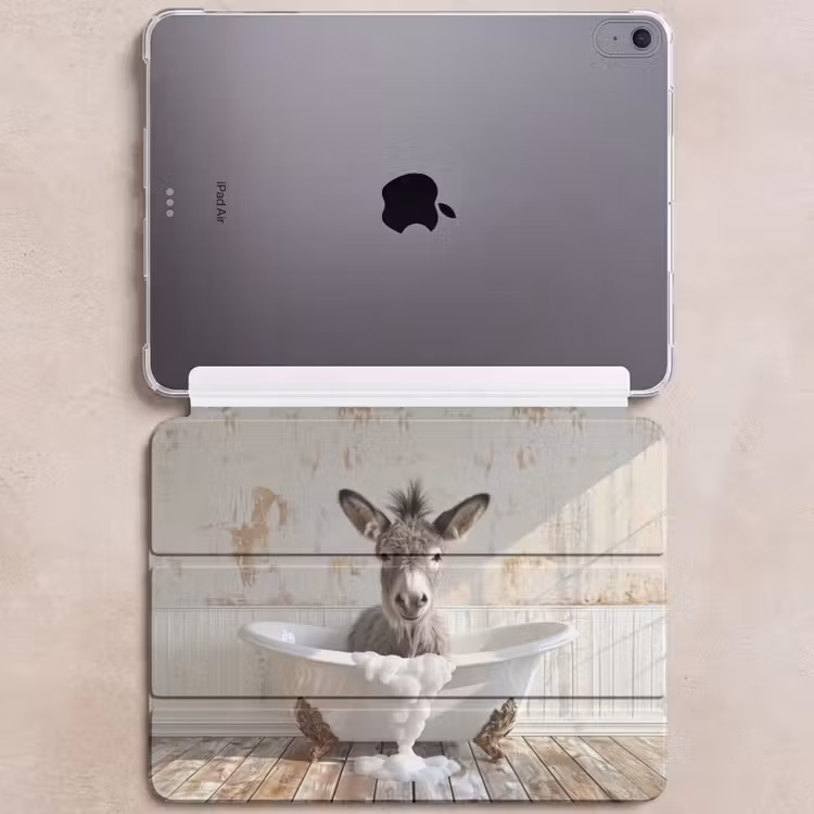 iPad hoes - Ezel - Dieren - Badkuip - Schuim — 6