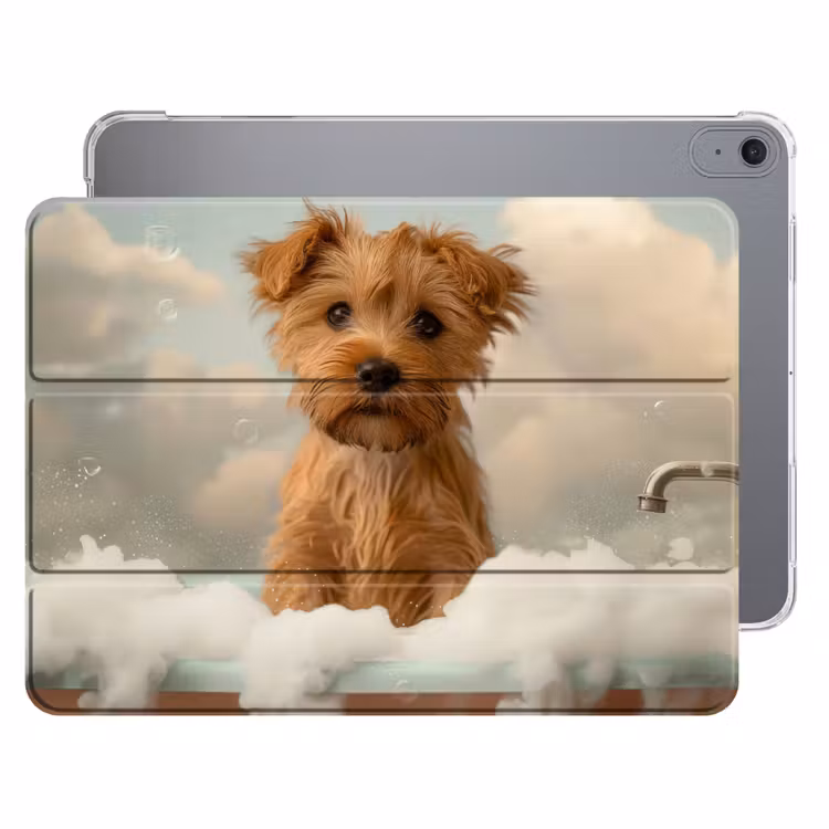 iPad hoes - Hond - Bad - Dieren - Schuim — 1