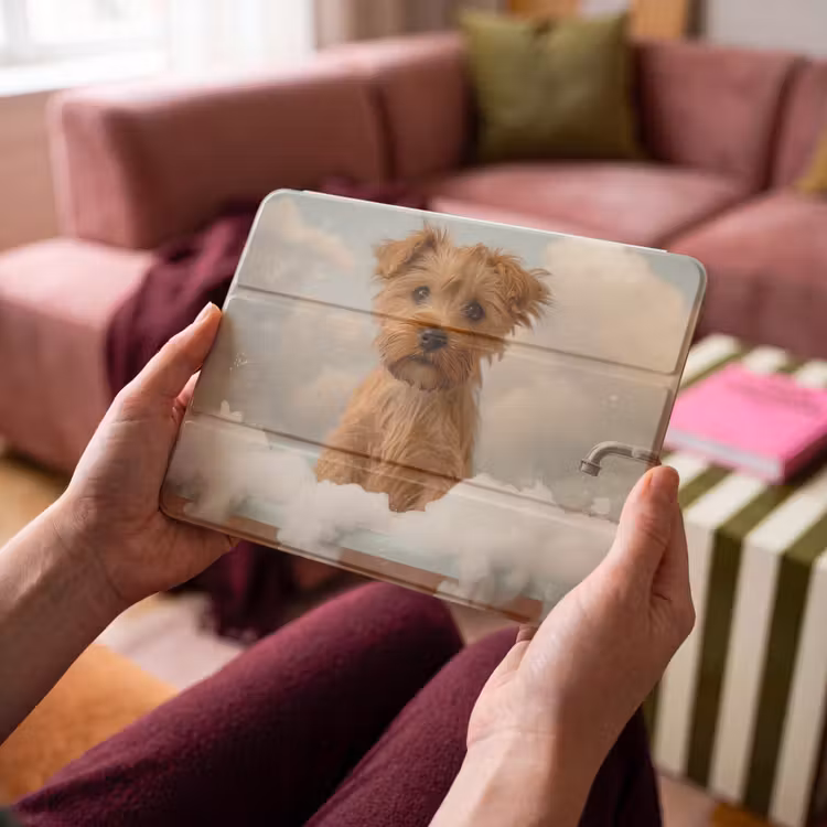 iPad hoes - Hond - Bad - Dieren - Schuim — 4