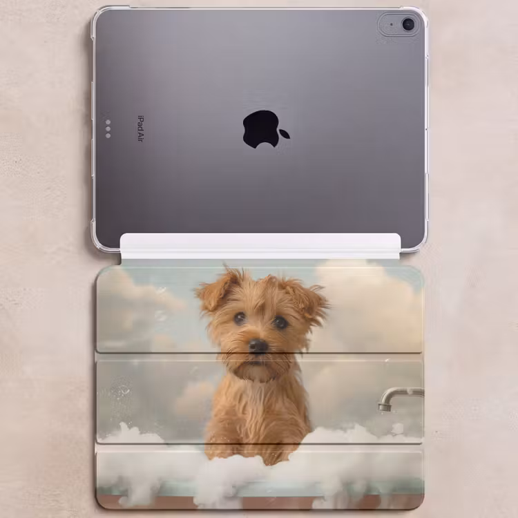 iPad hoes - Hond - Bad - Dieren - Schuim — 6