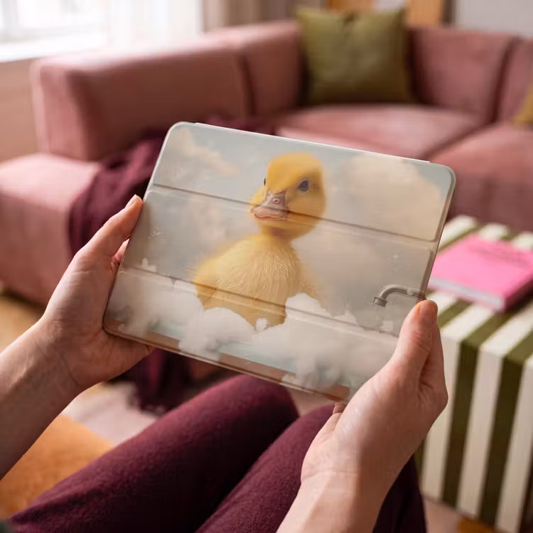 iPad hoes - Kuiken - Eend - Bad - Schuim - Dieren — 4