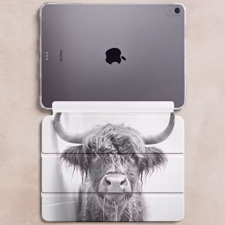 iPad hoes - Schotse Hooglander - Dier - Douche - Humor — 6