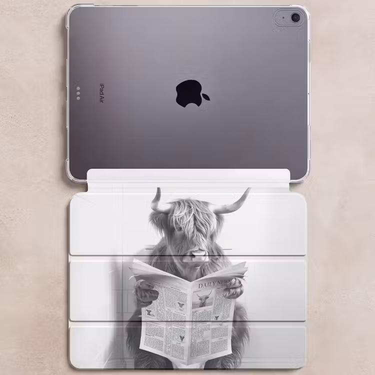 iPad hoes - Schotse Hooglander - Dier - Krant - WC — 6