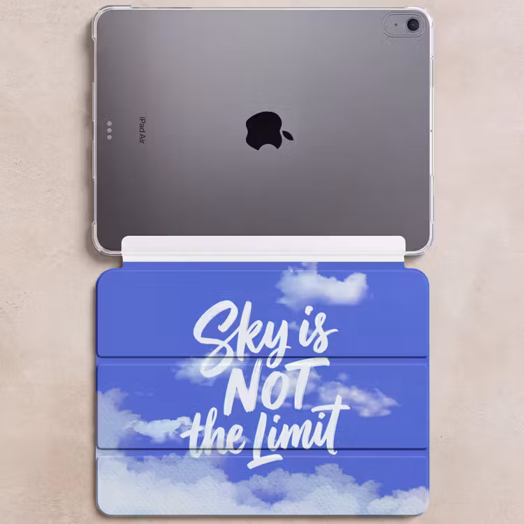 iPad hoes - Sky is not the limit - Blauwe lucht - Wolken — 6