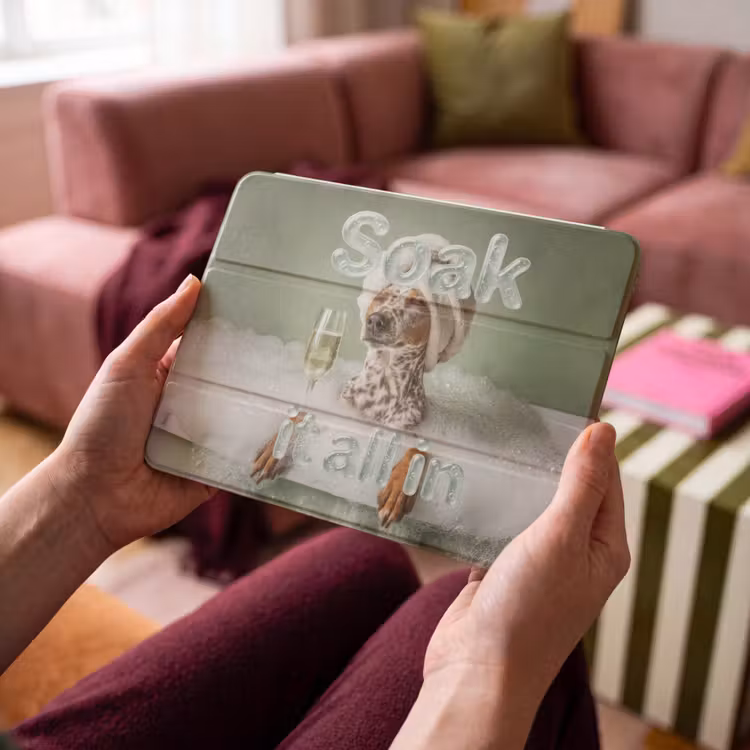 iPad hoes - Soak it all in - Hond - Bad — 4