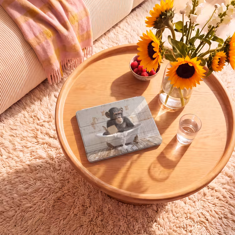 iPad hoes - Vintage - Aap - Badkuip - Schuim - Dier — 2