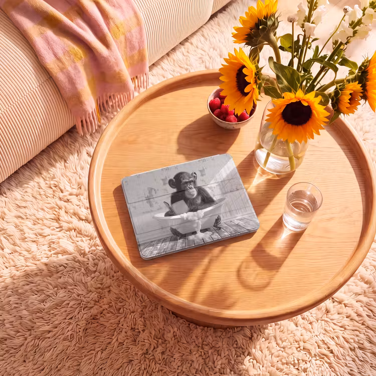 iPad hoes - Vintage - Aap - Badkuip - Schuim - Dier — 2