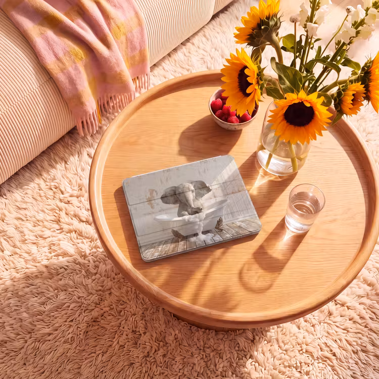 iPad hoes - Vintage - Olifant - Badkuip - Schuim - Wilde dieren — 2