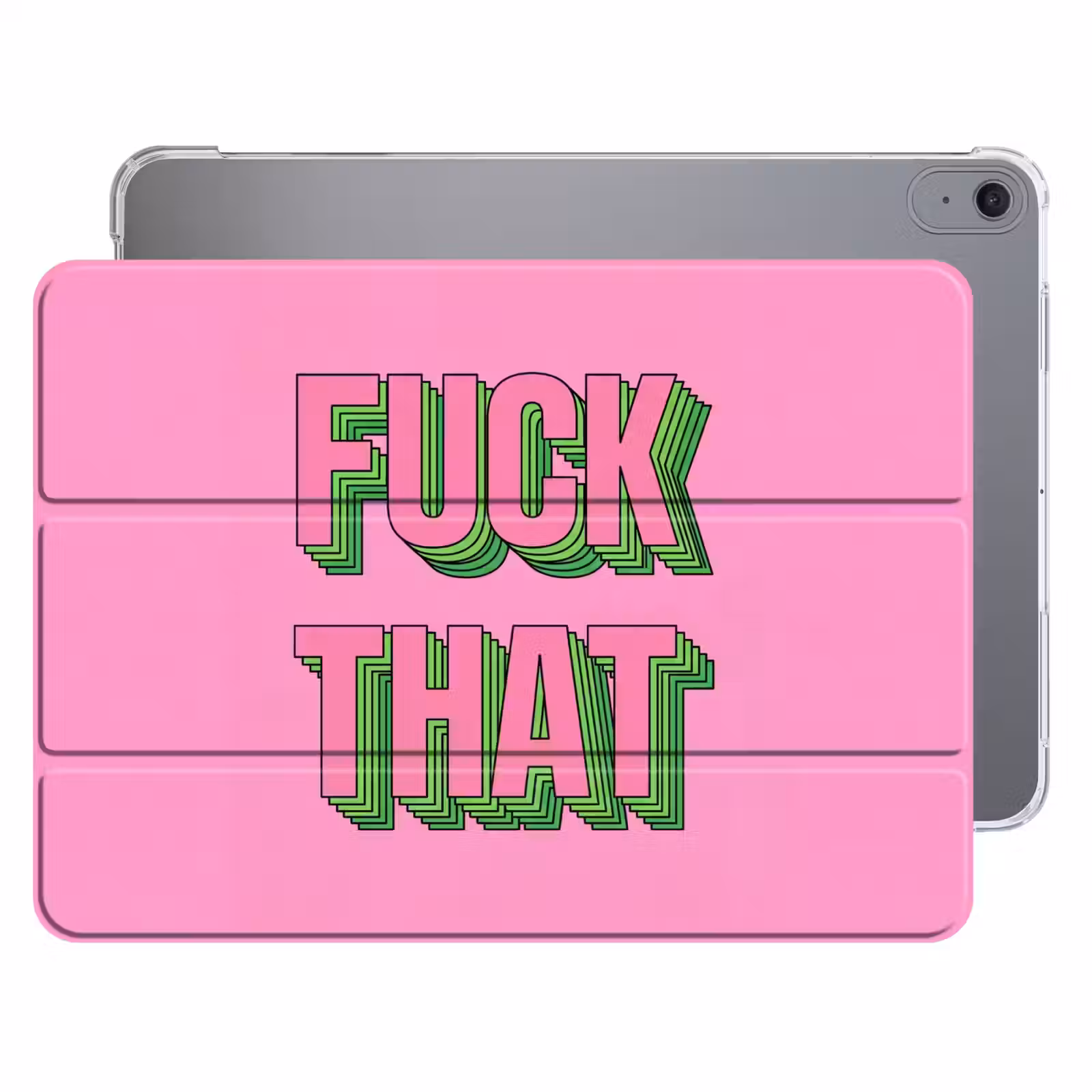 iPad hoes - Tekst - Bold - Roze — 1