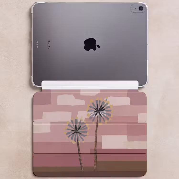 iPad hoes - Illustratie - Bloemen - Vlakken - Abstract — 6