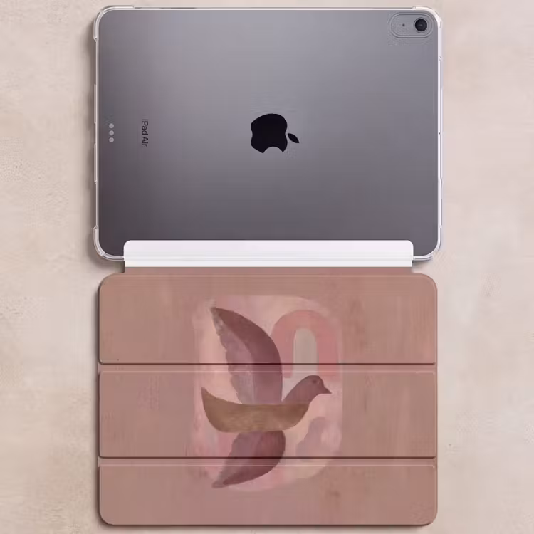 iPad hoes - Illustratie - Vogels - Abstract - Roze — 6