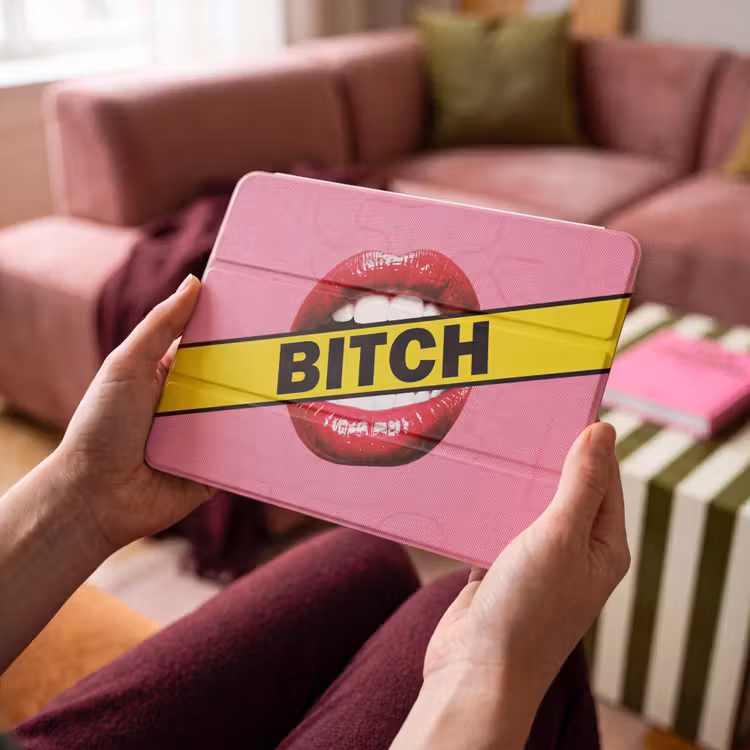 iPad hoes - Lippen - Tekst - Kleurrijk — 4