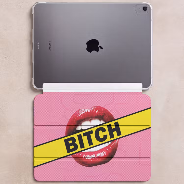 iPad hoes - Lippen - Tekst - Kleurrijk — 6