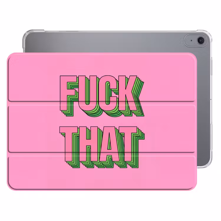 iPad hoes - Tekst - Bold - Roze — 1