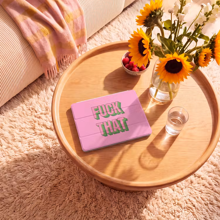 iPad hoes - Tekst - Bold - Roze — 2