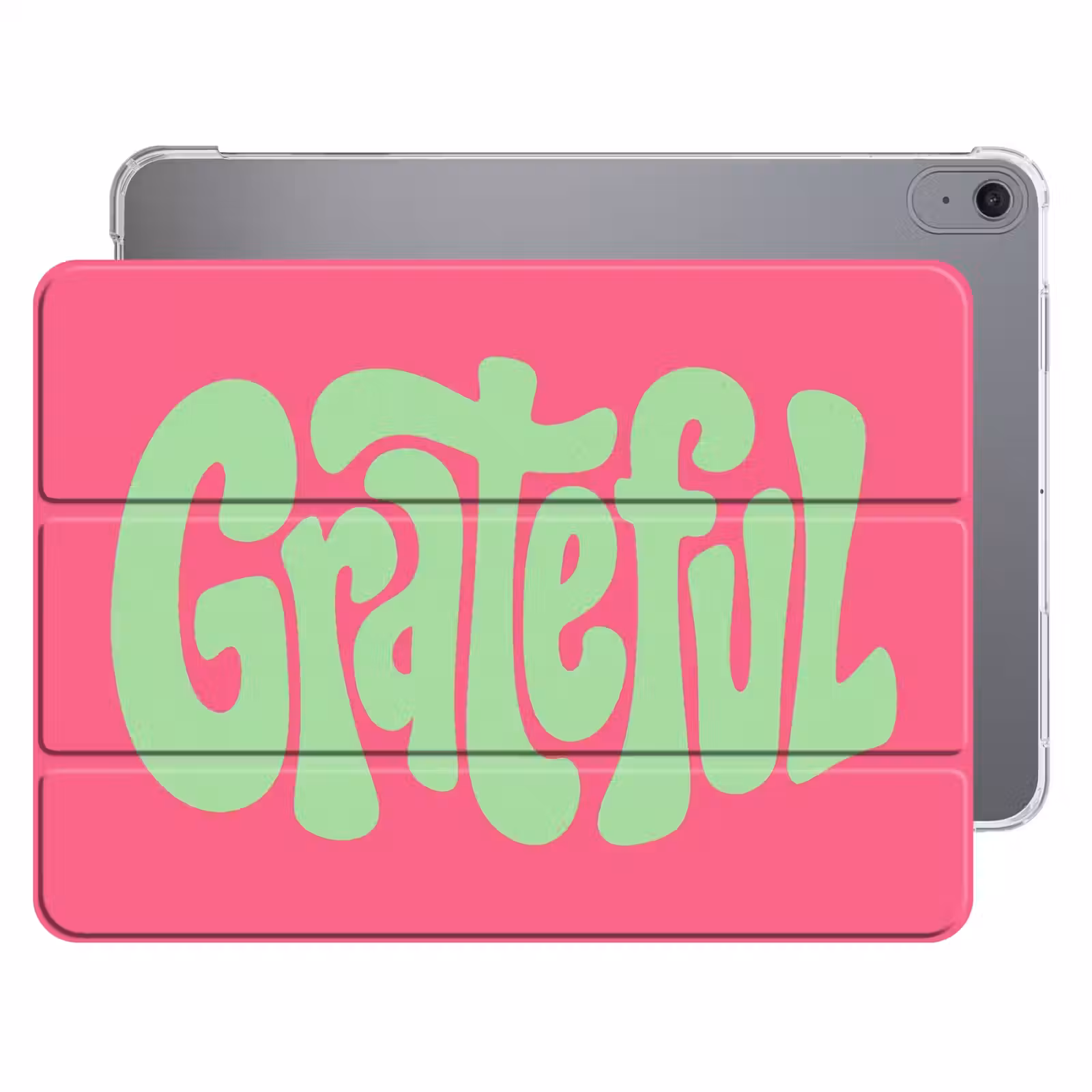 iPad hoes - Grateful - Groen - Grafisch - Vloeiend — 1