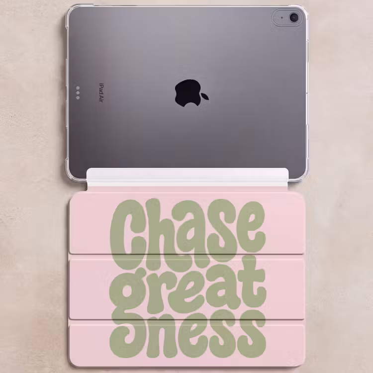 iPad hoes - Chase greatness - Groen - Roze - Retro — 6