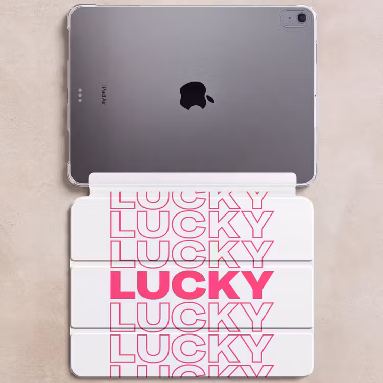 iPad hoes - Lucky - Roze - Patroon — 6