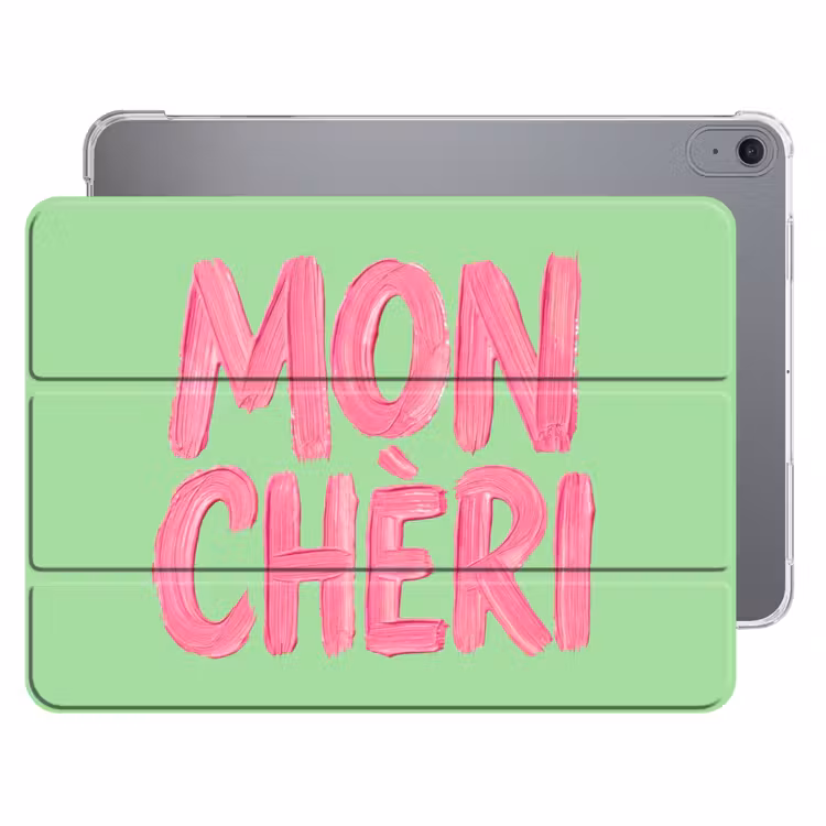 iPad hoes - Mon cheri - Groen - Roze — 1