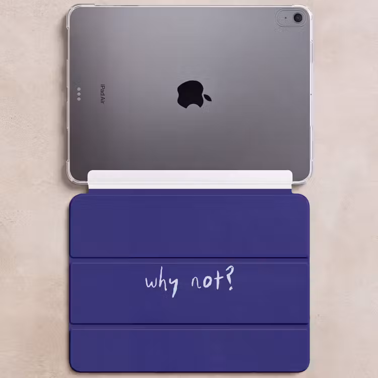 iPad hoes - Why not - Blauw - Handgeschreven — 6