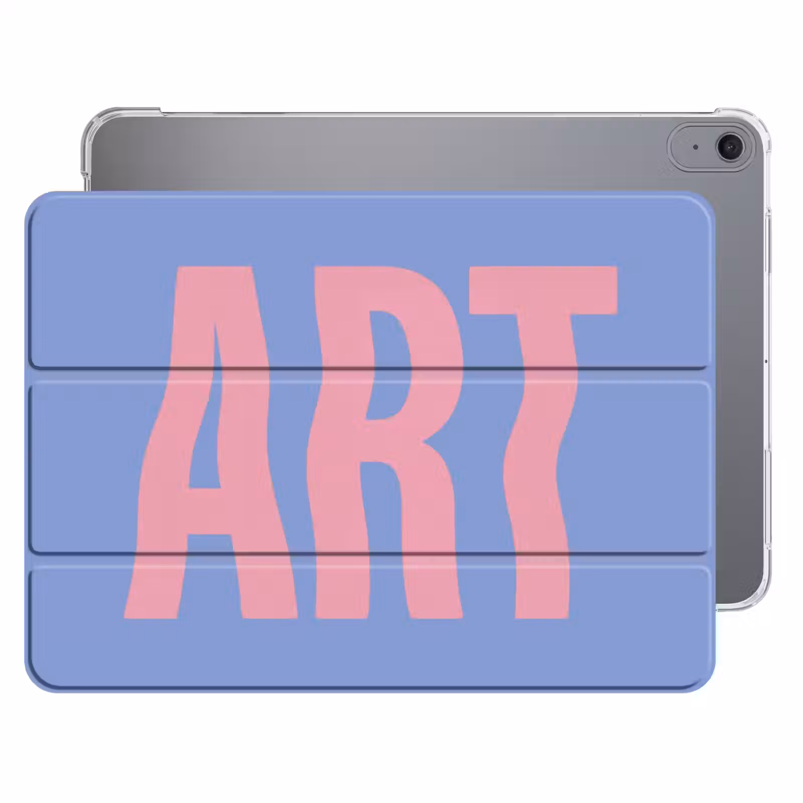 iPad hoes - Art - Roze - Blauw — 1