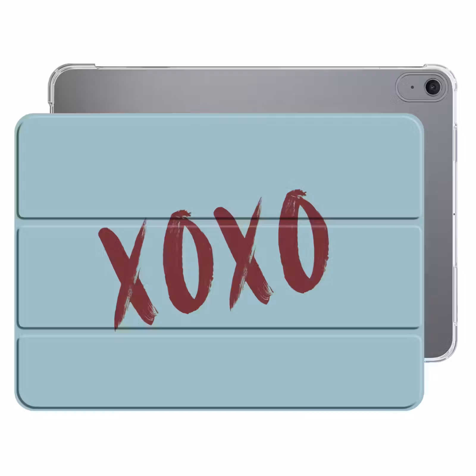 iPad hoes - XOXO - Blauw - Rood — 1