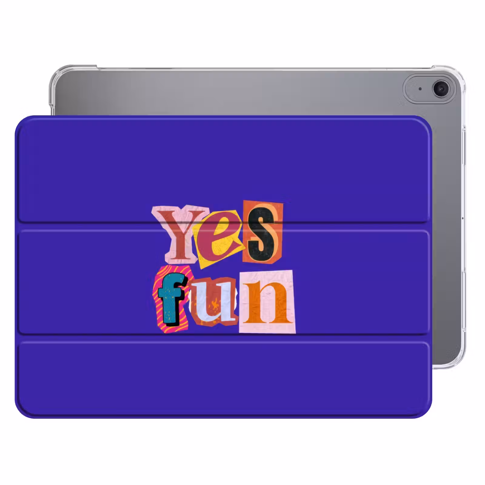iPad hoes - Yes fun - Kleurrijk - Collage-stijl — 1