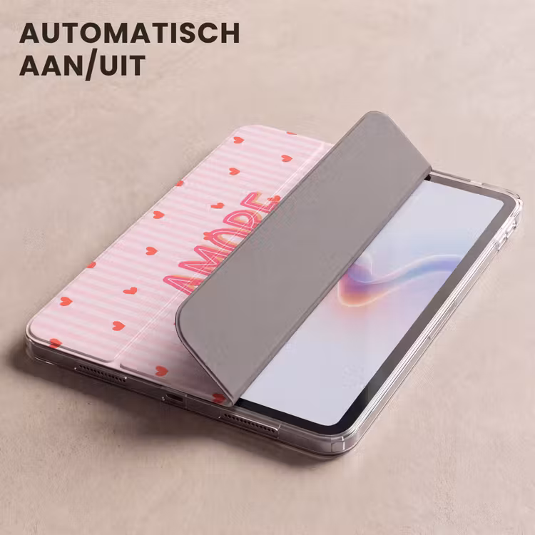 iPad hoes - Amore vita sole - Roze - Hartjes — 5