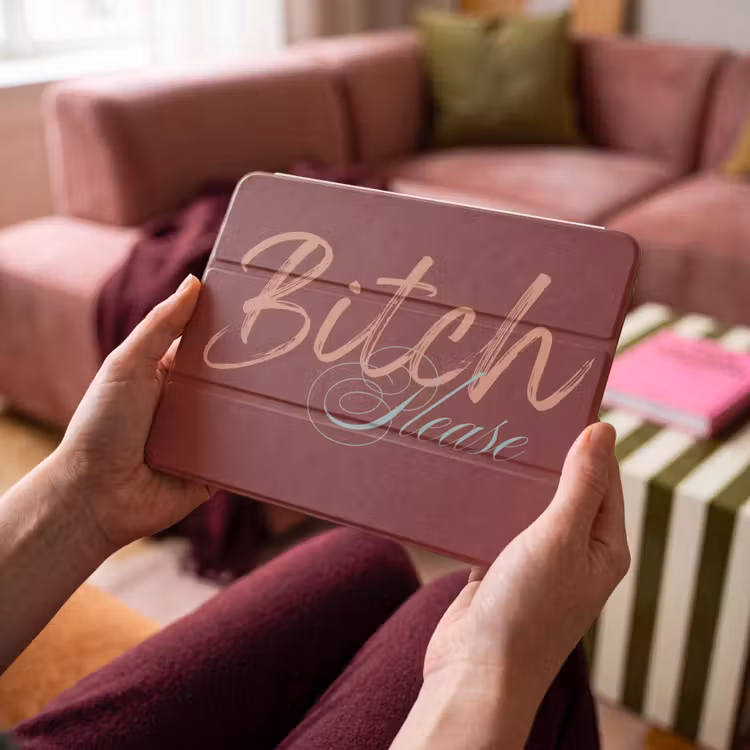 iPad hoes - Bitch please - Rood - Blauw — 4