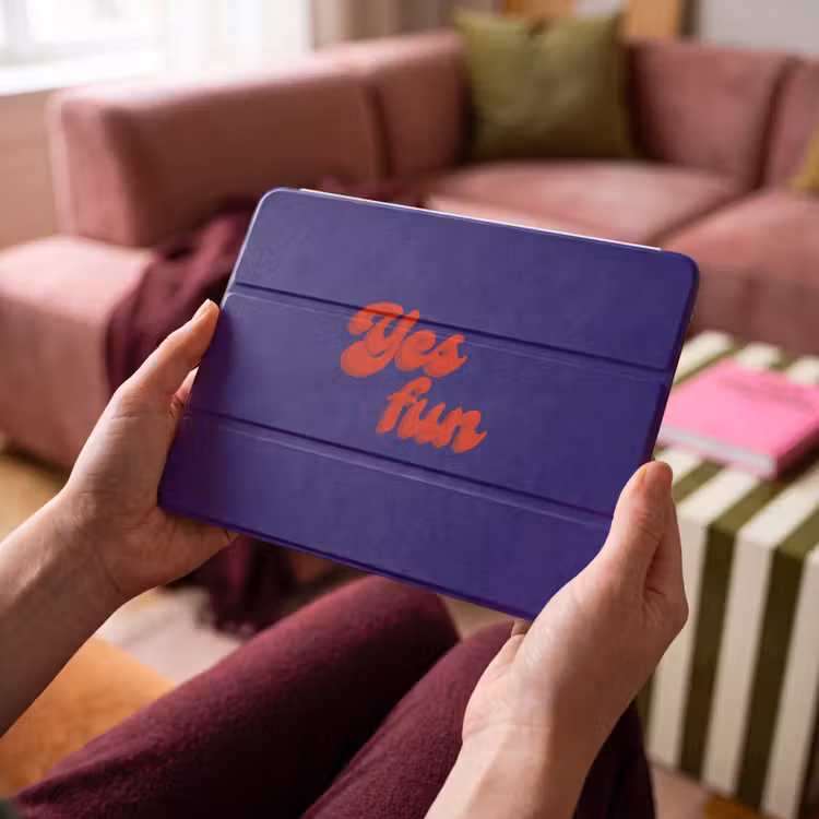iPad hoes - Blauw - Rood - Yes fun - 3D — 4