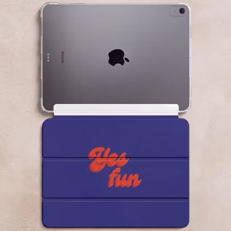 iPad hoes - Blauw - Rood - Yes fun - 3D — 6