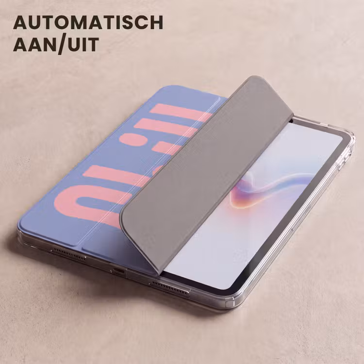 iPad hoes - Chill - Roze - Blauw - Golvend — 5