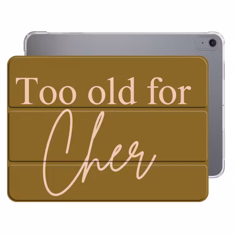 iPad hoes - Groen - Too old for cher - Roze — 1