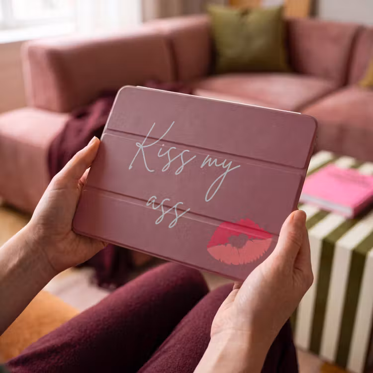iPad hoes - Kiss my ass - Lip - Bordeaux — 4