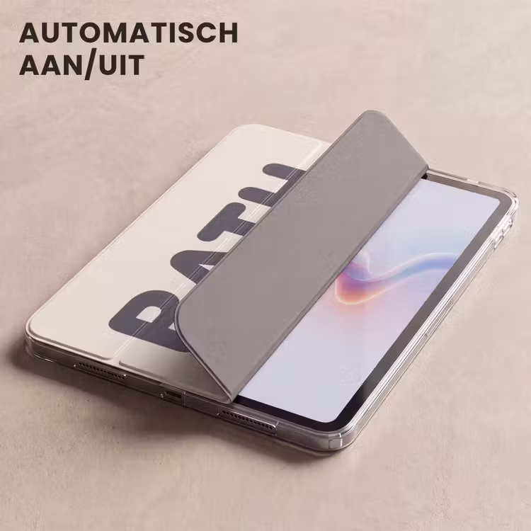iPad hoes - Quote - Grijs - Wit — 5