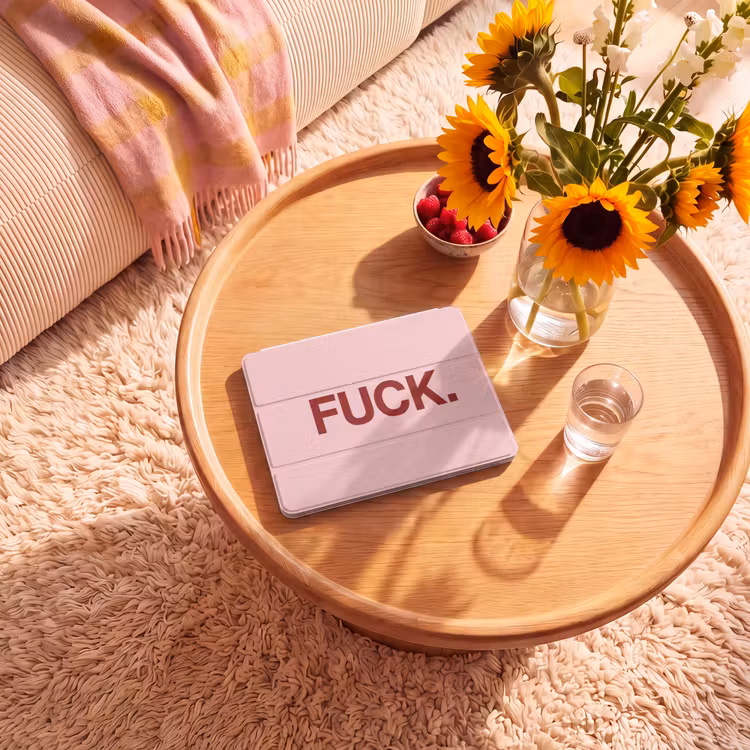 iPad hoes - Statement - Krachtig - Roze — 2