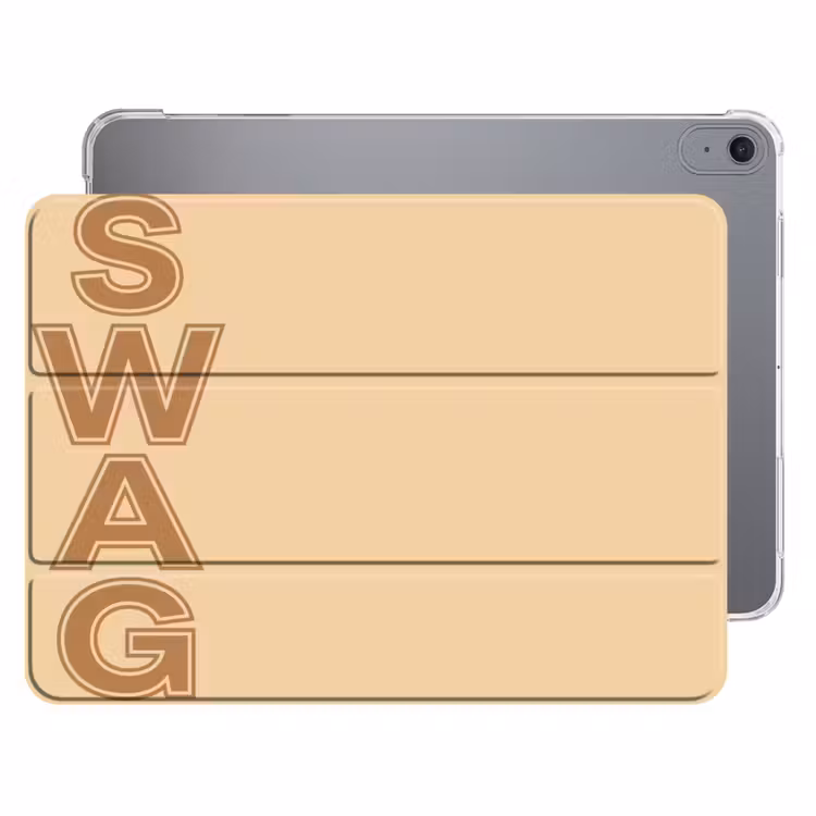 iPad hoes - Swag - Bruin - Beige — 1