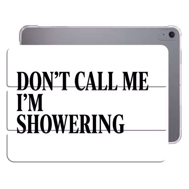 iPad hoes - Tekst - Modern - Zwart - Wit — 1