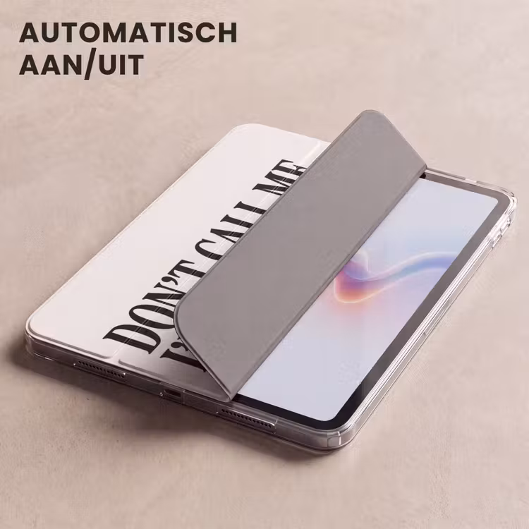 iPad hoes - Tekst - Modern - Zwart - Wit — 5
