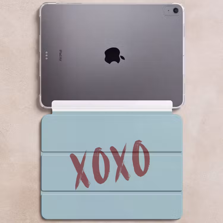 iPad hoes - XOXO - Blauw - Rood — 6