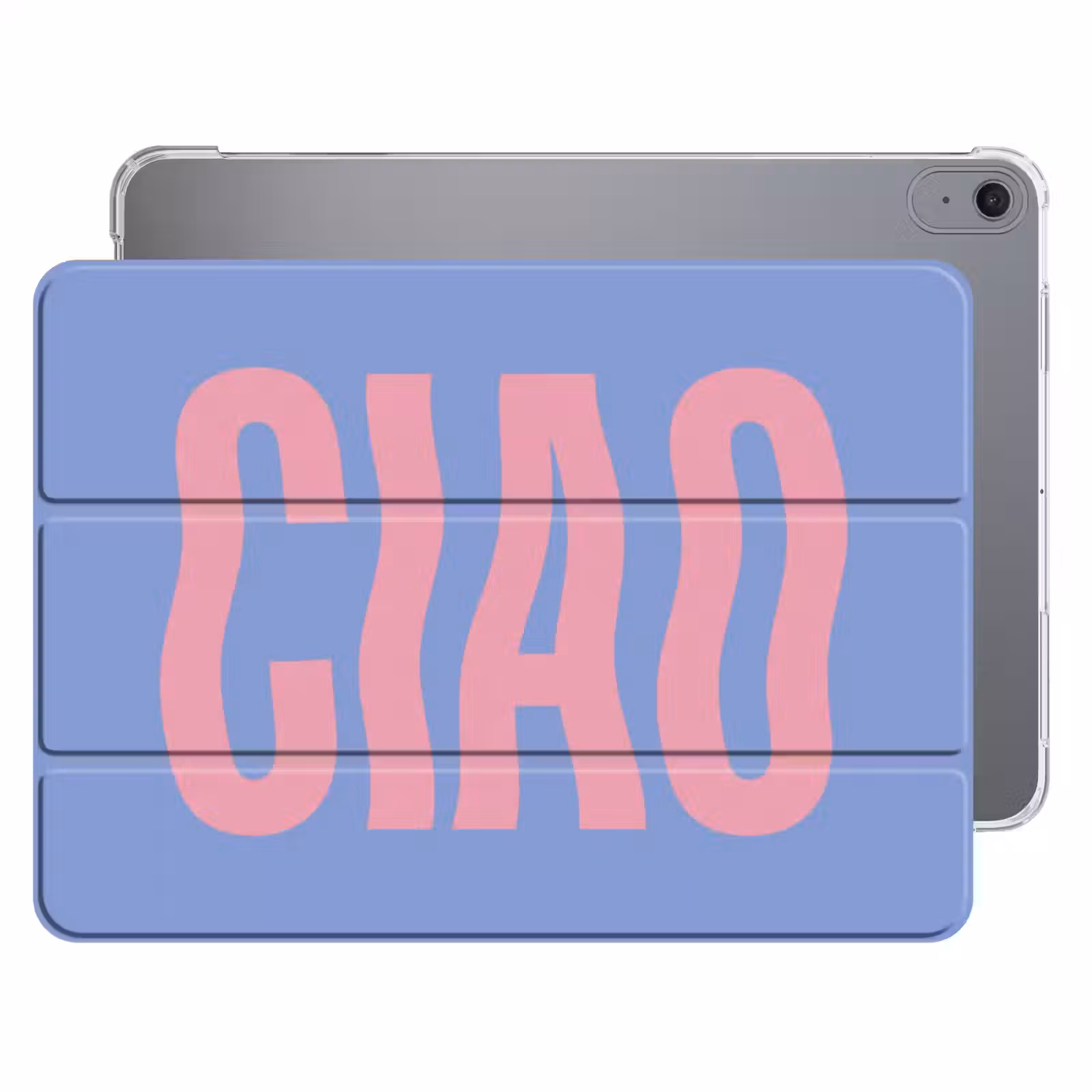 iPad hoes - Ciao - Roze - Blauw - Golvend — 1
