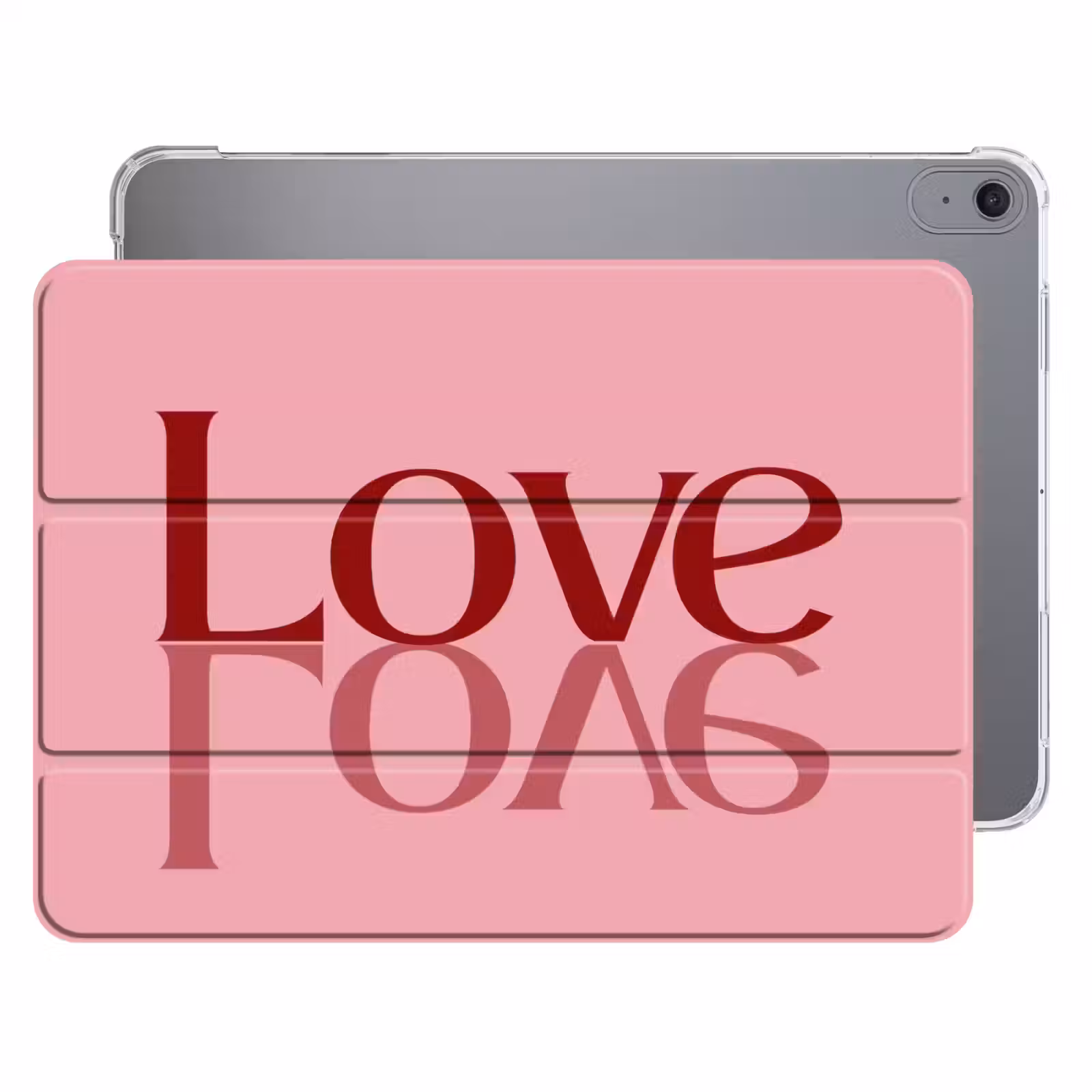 iPad hoes - Love - Roze - Spiegeling — 1