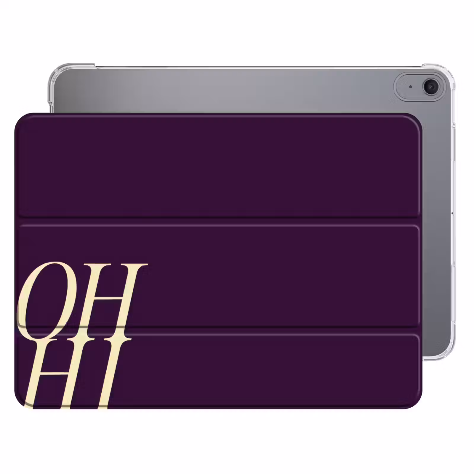 iPad hoes - Oh hi - Paars - Cursief — 1