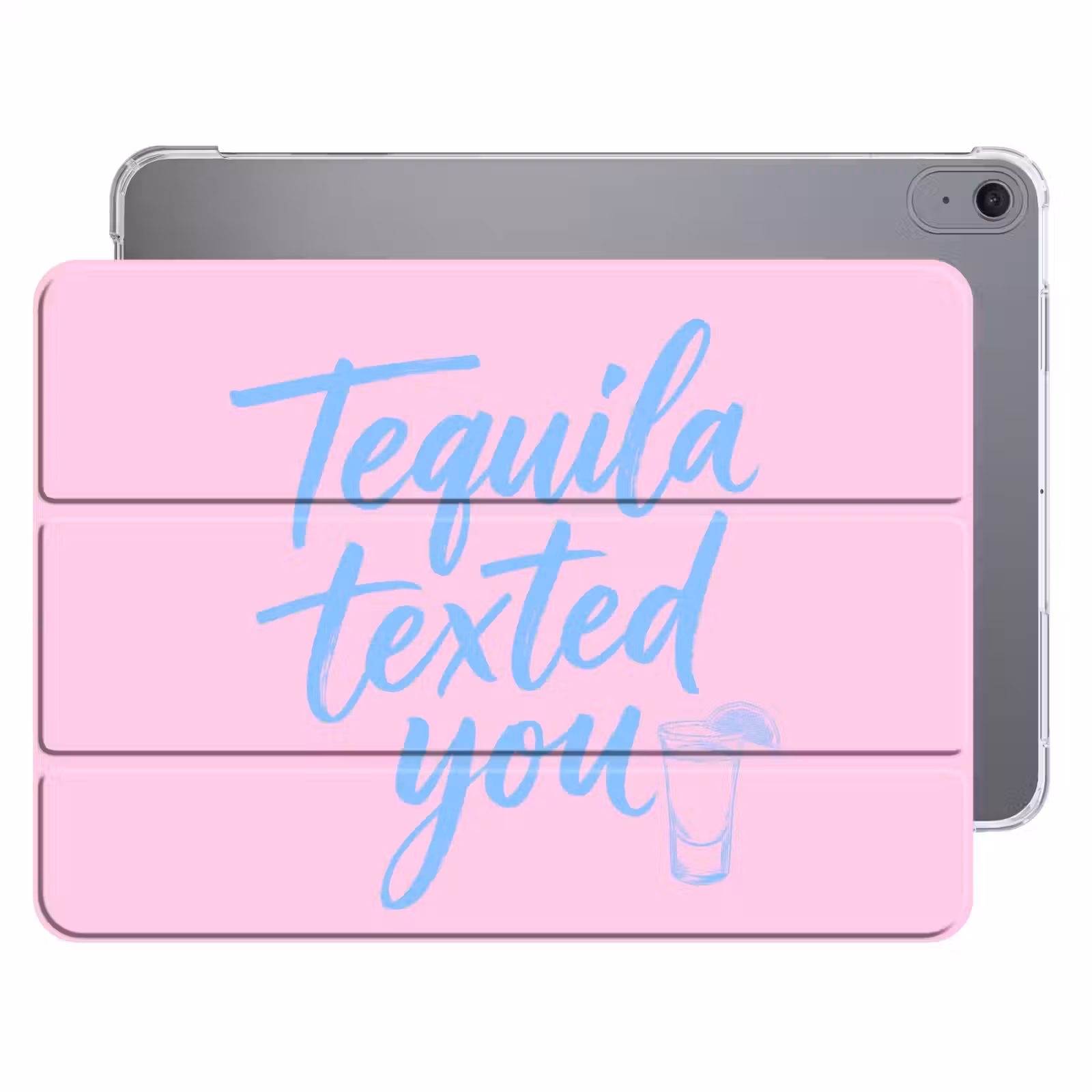 iPad hoes - Tequila texted you - Roze - Blauw — 1