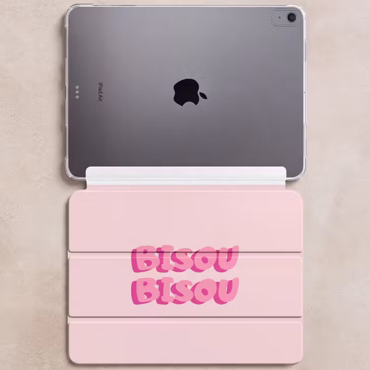 iPad hoes - Bisou - Roze - Dikke letters — 6