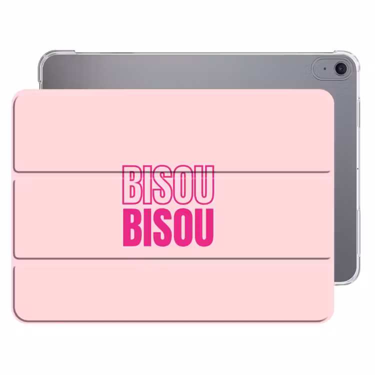 iPad hoes - Bisou - Roze - Minimalistisch — 1
