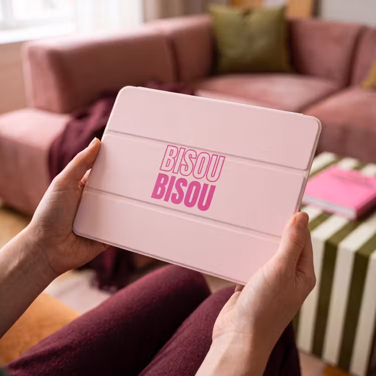 iPad hoes - Bisou - Roze - Minimalistisch — 4
